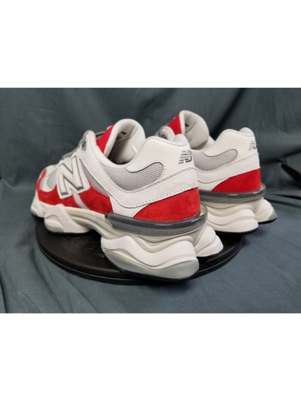 New Balance 9060 Sneakers White Red U9060jbe Men's Size 11.5 New No Box! View 6